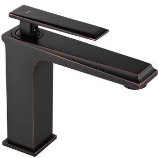 Змішувач для умивальника Rea Romano низький Old Black REA-B9900, Чорний/золото
