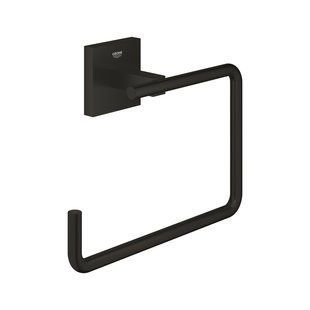 Полотенцедержатель Grohe QuickFix Start Cube 409752430, Черный матовый