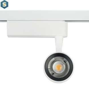 Трековый светильник Nowodvorski 7623 Profile zoom LED 1x9W 3000K 550Lm IP20 Wh