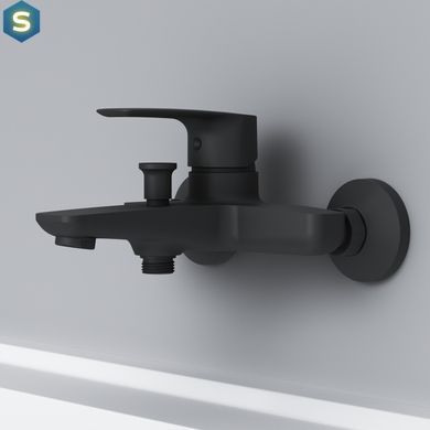 Смеситель для ванны Am.Pm Gem black matt F90E10022, Черный матовый