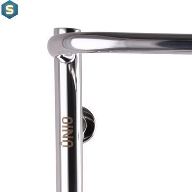 Рушникосушка водяна Unio LS W 600-400-4 Драбинка Скоба, Хром