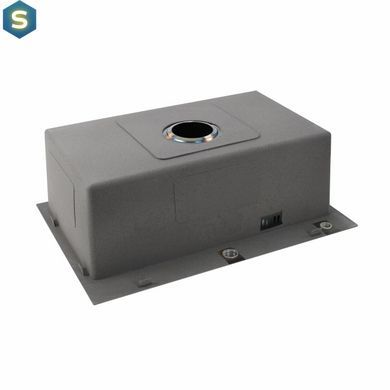 Кухонная мойка Platinum Handmade PVD 650x450x220 черная (толщина 3.0/1.5, корзина и дозатор в комплекте), Черный/золото