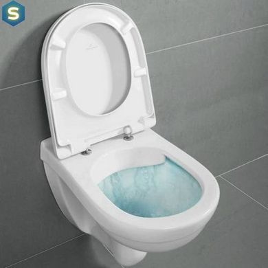 Унітаз підвісний Villeroy&Boch O.Novo 5688HR01 49 см з кришкою Soft Closing, Білий