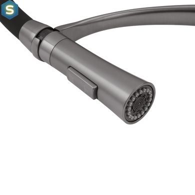Змішувач для кухні Kroner KRP Ersel - GRP03393BLK, Графит