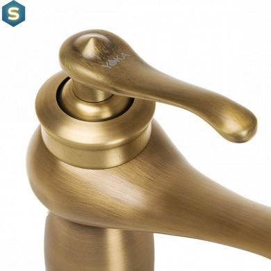 Смеситель для умывальника Yoka Marena brushed gold низкий BU.MARENA-GLD, Золотой
