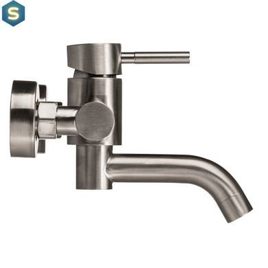 Смеситель для ванны Globus Lux Alpen SBT1-102L, Графитовый хром