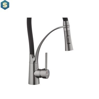 Змішувач для кухні Kroner KRP Ersel - GRP03393BLK, Графит