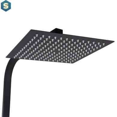 Душевая система Topaz Odiss To 18202-H66-BL, Черный матовый
