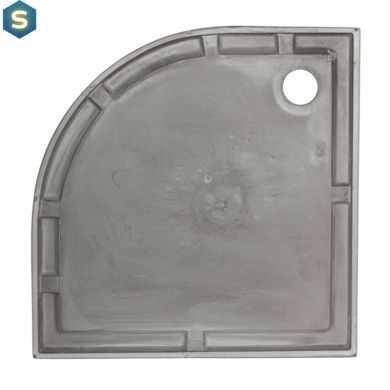 Душевой поддон Volle Benita 90x90x4см PUF white 1017.073090, Белый, белый