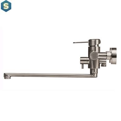 Смеситель для ванны Globus Lux Wien SBT2-208, Графитовый хром
