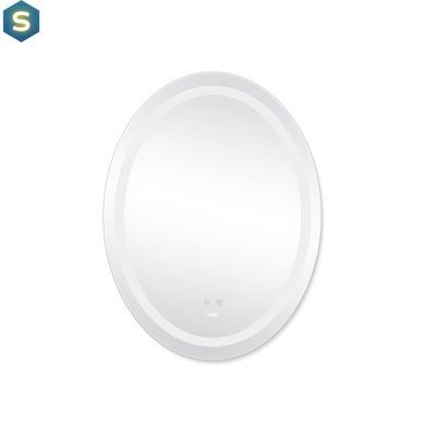 Дзеркало Lidz Vida 800х600 з LED-підсвічуванням Touch, з антизапотіванням, з диммером яскравості LD78LF6080