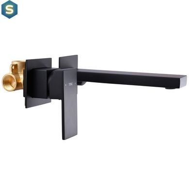 Смеситель для умывальника Topaz Odiss To 18235-H66-BL, Черный матовый