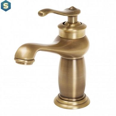 Смеситель для умывальника Yoka Marena brushed gold низкий BU.MARENA-GLD, Золотой