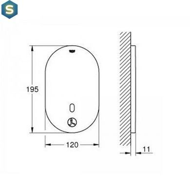 Змішувач для душу Grohe Eurosmart Cosmopolitan 36415000
