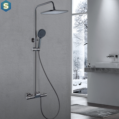 Душова система Platinum з термостатом NES892 графіт, Графит
