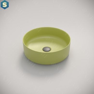 Умивальник (раковина) VBI PRATO OLIVE MATT накладний, Зелений