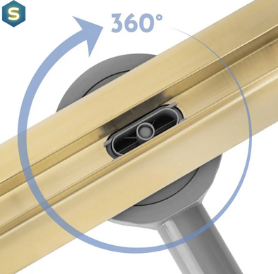 Трап для душа Rea Neox 60 Slim Pro gold REA-G2717