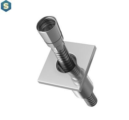 Душова система Kohlman Saxo 35 chrome + BOX прихованого монтажу QW211SQ35-007, Хром