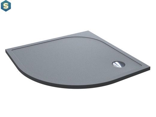 Душовий піддон Miraggio Madrid 900 mirastone gray 0000644, Каппучино