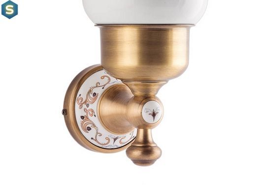 Склянка для зубних щіток Kugu Medusa 706A, Бронза