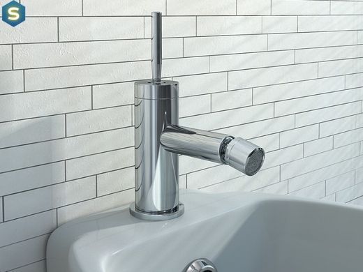 Смеситель для биде Kohlman Maxima chrome QB130M, Хром