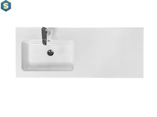 Умивальник Adamant Flat White 120 L 100005013, Білий