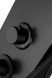 Душевая панель Corsan Alto black с изливом A017MBLW, Черный матовый