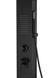 Душевая панель Corsan Alto black с изливом A017MBLW, Черный матовый