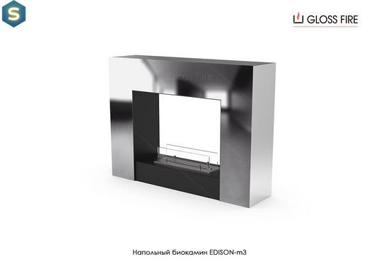 Підлоговий біокамін Edison-m3-500 GlossFire Edison-m3-500
