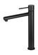 Смеситель для умывальника Corsan Lugo black mat высокий CMB7512BL, Черный матовый