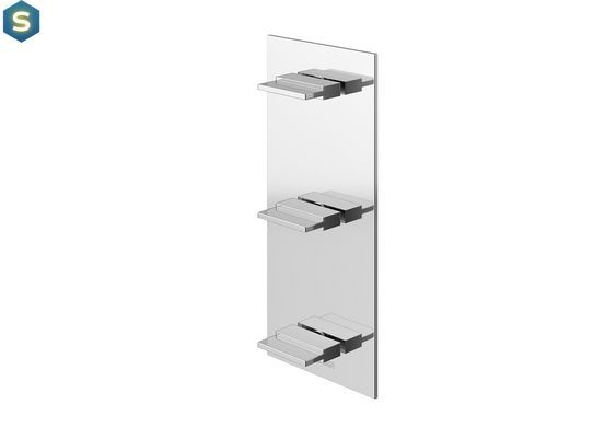 Душова система Kohlman Excelent 40 chrome + BOX прихованого монтажу KPL-QW217HQ40, Хром
