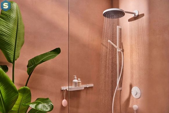 Термостат для душу Hansgrohe ShowerSelect Comfort S matt white 15554700, Белый матовый