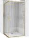 Душова кабіна Rea City 80x100 brushed gold REA-K6445, Золотий, Універсальна, золотий