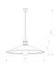 Підвісний світильник Nowodvorski 6444 Garret E27 1x60W IP20 Brown