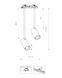 Спот Nowodvorski 7736 Mono surface GU10 2x10W IP20 Wh