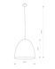 Подвесной светильник Nowodvorski 9022 Egg E27 1x40W IP20 Bl
