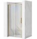 Душевая дверь Rea Rapid Slide 100 brashed gold REA-K4707, прозрачный, золотой