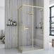 Душова кабіна Rea City 80x100 brushed gold REA-K6445, Золотий, Універсальна, золотий