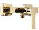 Смеситель для душа Rea Argus gold REA-B6408, Золотой