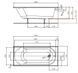 Ванна акрилова Kolo Opal Plus 160x70 XWP136000N