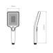 Ручний душ Qtap Rucni 140x95 мм прямокутний QTRUC125BLM45959 Black matt, Черный матовый
