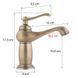 Смеситель для умывальника Yoka Marena brushed gold низкий BU.MARENA-GLD, Золотой
