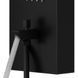 Душевая панель Corsan Alto black с изливом A017MBLW, Черный матовый