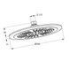 Верхній душ Kludi Freshline 6751105-00, Хром