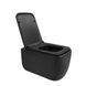 Унитаз подвесной Qtap Gemini безободковый с сиденьем Soft-close QT2533076EUQMB, Черный матовый