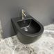 Подвесное биде VBI VULCANO BLACK MATT