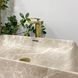 Умывальник (раковина) VBI ARABBA M BEIGE STONE MATT накладной, Бежевый