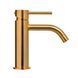 Смеситель для раковины Paffoni Light без донного клапана honey gold brushed LIG071HGSP, Золотой