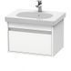 Тумба з умивальником 65 см Duravit Ketho KT006201818, Білий