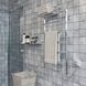 Рушникосушарка KOSSER Скоба с полкой 700х500/6 ER рег., Хром, Правий